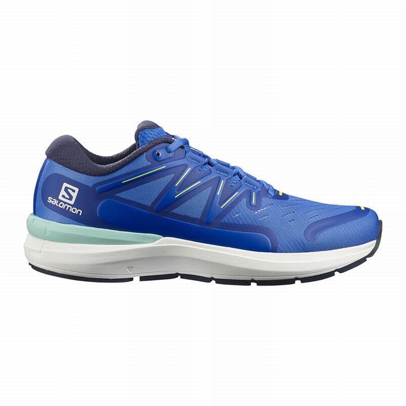 Zapatillas Running Asfalto Salomon Hombre Azules / Blancas - Salomon Argentina SONIC 4 CONFIDENCE ,3